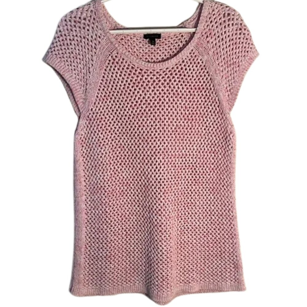 Talbots 100% Cotton Crochet Knit Sweater D
Size XL